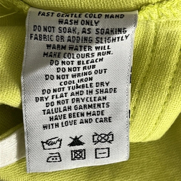 Talulah Bodycon Sleeveless Bandage Dress in Lime - NWOT - Size Small - Picture 5 of 6